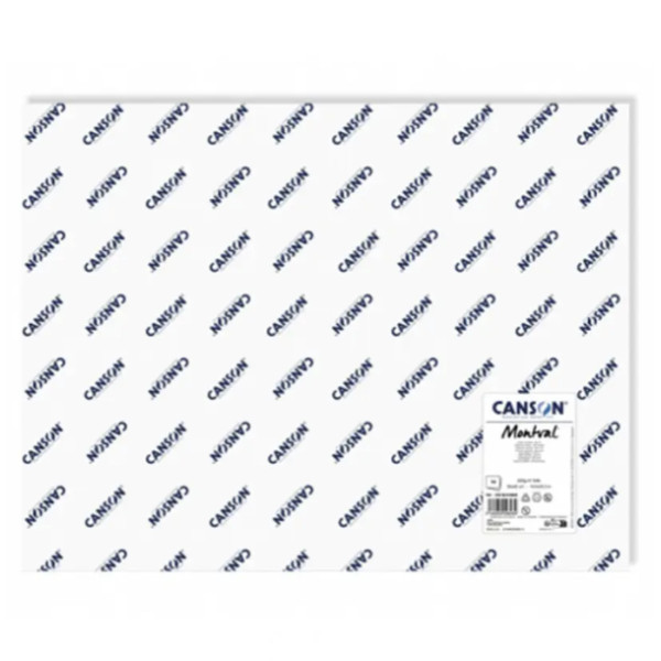 Бумага акварельная Montval Hot Pressed Canson 300 г, 50x65 см, 1 лист