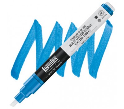 Акриловый маркер Liquitex, 2 мм, №470 Cerulean Blue Hue Церулеум синий