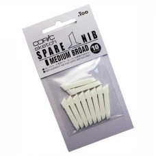 Перо середньої ширини для маркерів Copic Sketch Transotype Nibs Medium Broad/Sketch (10 шт)