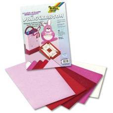 Набір паперу з тисненням Folia Folia Texture Card Embossed Heart Design 220 г/м2,23x33 см Асорті, 10 аркушів