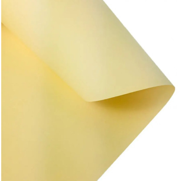 Бумага Folia Tinted Paper 130 г/м2, 50x70 см, №11 Straw yellow Соломьянний