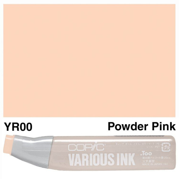 Чернила Copic Various Ink YR-00 Powder pink (Порошок розовый) 2007655 25 мл