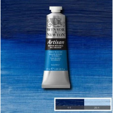Краска масляная водорастворимая Winsor Artisan Water Mixable 37 мл, № 179, Cobalt Blue Hue Синий Кобальт