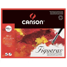 Бумага для масла и акрила Figueras Canson Linen canvas grain 290 г, 50x65 см