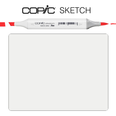 Маркер Copic Sketch W-0 Warm gray Теплый серый