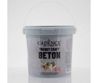 Паста имитация бетона мелкозернистая Cadence Trendy Craft Beton, 1,5 кг