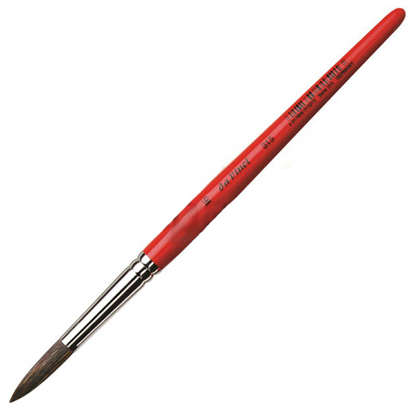 Кисть для акварели круглая микс белка DaVinci серия 315, №16