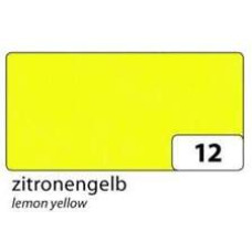 Калька Folia Transparent paper 42 гр, 70x100 см, №12 Lemon yellow Лимонно-желтый
