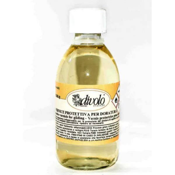 Лак покривний Mecca Varnish Colourless, прозорий, 250 мл, Divolo