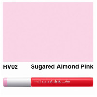 Заправка для маркерів COPIC Ink RV02 Sugared almond pink Мигдально-рожевий 12 мл