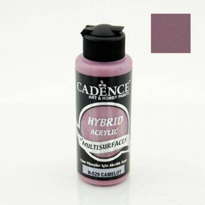 Универсальная акриловая краска Hybrid Acrylic for Multisurfaces Cadence № 29, 120 мл, Camelot Камелот