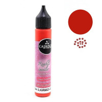 Контур Cadence для створення перлин Colored Pearls, Червоний, 25 мл