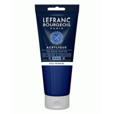 Акрилова фарба Lefranc Fine Acrylic Color, 200 мл №063, Primary Blue Основний Синій