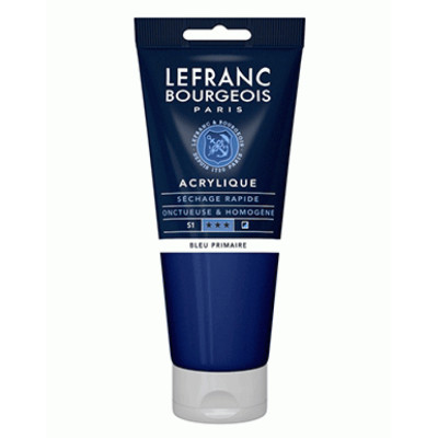 Акрилова фарба Lefranc Fine Acrylic Color, 200 мл №063, Primary Blue Основний Синій