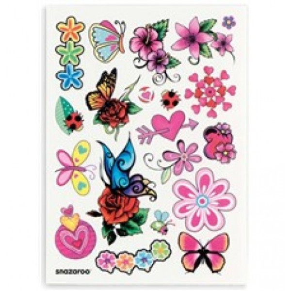 Наклейки для гриму Snazaroo TATTOOS GIRLS (20 шт)