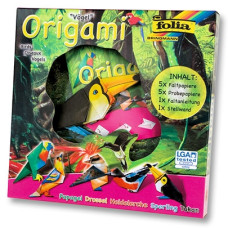 Набір для орігамі Folia Origami Animal-World Kits, Birds Птахи арт 91103