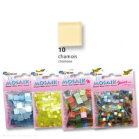 Мозаика, Folia Gloss 45 гр, 5x5 мм (700 шт), №10 Chamois (Бежевый)