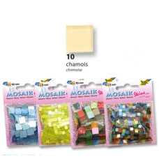Мозаїка, Folia Gloss 45 гр, 5x5 мм (700 шт), №10 Chamois (Бежевий)