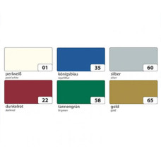 Открытка с мотивом Folia Motif Cards, 220 г/м2, 10,8x15,5 см, № 60 Silver Серебряная