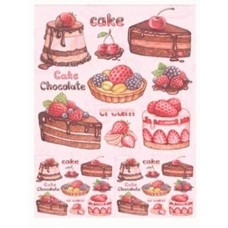 Декупажная карта на рисовой бумаге Rice Paper Decoupage Cadence, А3 №69
