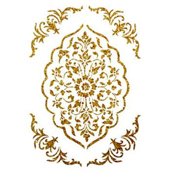 Трансфер для ткани с блестками Cadence Glitter Fabric Transfer, 17х25 см, SKT-1100