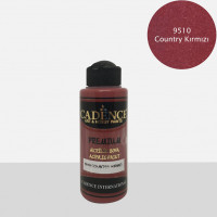 Акриловая краска Cadence Premium Acrylic Paint 25 мл Красный