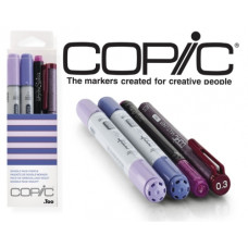 Набір спиртових маркерів Copic Ciao Set Doodle Pack Purple, Фіолетові відтінки 2+1+1 шт