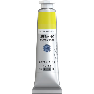 Олійна фарба Lefranc Extra Fine 40 мл № 767 Lefranc yellow Жовтий Лефранка