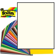 Двосторонній декоративний картон фотофон Folia Photo Mounting Board 300 г/м2, 50x70 см №01 Peаrl white Молочно-білий