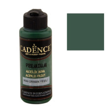 Акрилова фарба Cadence Premium Acrylic Paint 70 мл Лісовий зелений