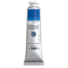 Олійна фарба Lefranc Extra Fine 40 мл №065 Cerulean blue hue Небесно-блакитний