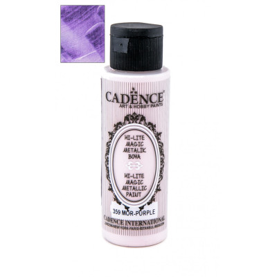 Акрилова фарба хамелеон Cadence Hi-Lite Magic Metallic Paint, 70 мл, Фіолетовий