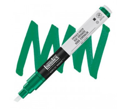 Акриловый маркер Liquitex, 2 мм, №450 Emerald Green Изумрудно-зеленый