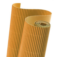 Картон гофрований Folia Corrugated board E-Flute, 50x70 см, № 14 Banana yellow Бананово-жовтий