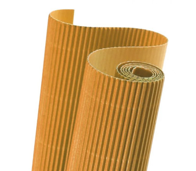 Картон гофрований Folia Corrugated board E-Flute, 50x70 см, № 14 Banana yellow Бананово-жовтий