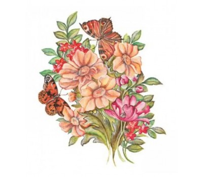 Трансфер универсальный Cadence Floral Collection by Svetlana Zhurkina, 17*25 см, T-05