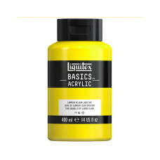 Акриловая краска Liquitex BASICS, 400 мл Кадмий желтый