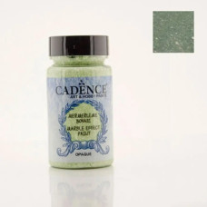 Акриловая краска с эффектом мрамора непрозрачная Marble Effect Paint Opaque Cadence №50, Темно-зеленый, 90 мл