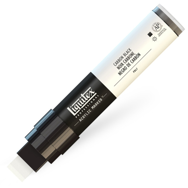 Акриловий маркер Liquitex, №337 Carbon Black Вугільний чорний