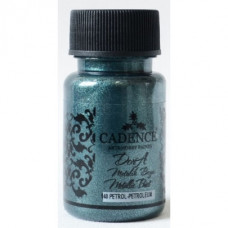 Акриловая краска Cadence Dora Metallic, 50 мл, Петролиум