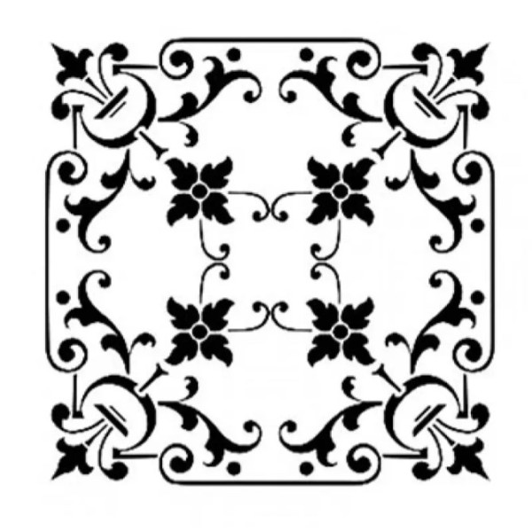 Трафарет Cadence KA Stensil, 22*22 см, KA-47