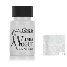 Фарба по шкірі Cadence VOGUE LEATHER PAINT, 50 мл, Білий