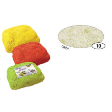 Сизаль в мотках Folia Sisal in bundles of 50 гр, № 10 Nature Бежевый арт 855010