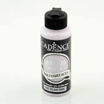 Универсальная акриловая краска Hybrid Acrylic for Multisurfaces Cadence № 23, 120 мл, Faded Pink Пудровый розовый