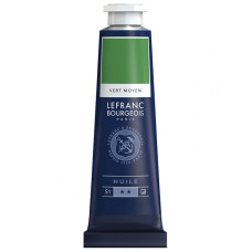 Фарба олійна Lefranc Fine 40 мл №561 Medium Green Середній Зелений