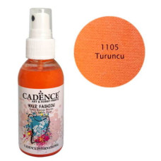 Спрей-фарба по тканині Cadence, 100 мл Оранжевий