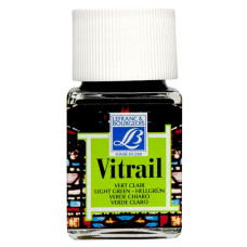 Вітражна фарба Vitrail 50 мл №556 Зелений світлий