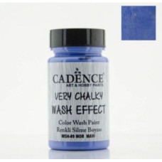 Cadence вінтажна фарба на акриловій основі Very chalky wash effect, 90 мл, Steel Blue Сталевий сині арт WSH_09