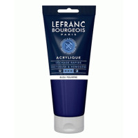 Акрилова фарба Lefranc Fine Acrylic Color 200 мл, 045 Blue Purple Синьо-фіолетовий