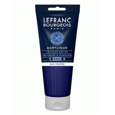 Акрилова фарба Lefranc Fine Acrylic Color 200 мл, 045 Blue Purple Синьо-фіолетовий